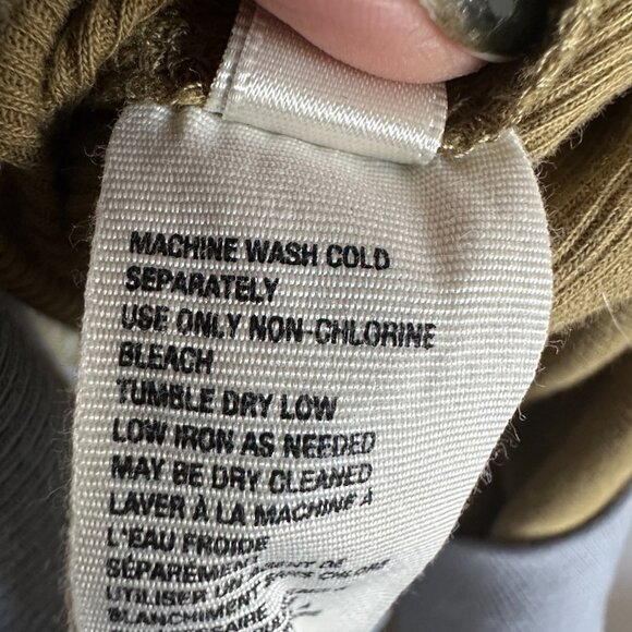 Free People We the Free Feelin It Tee Army Combo Long Sleeve Tops - Picture 11 of 12